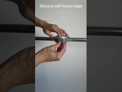 Klebstoffverbundene, durch Kreuzverknüpfung versehene Polyolefin-Wärmeschrumpfbänder