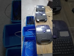 Druckerei mit Hülsen