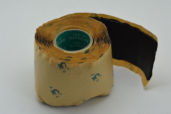 6.3N/Cm selbstklebendes elektrisches Bande Hochtemperaturgummiband
