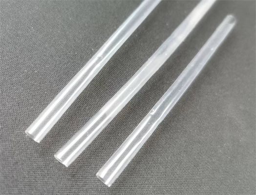 Durchsichtige dünne PVDF-Wärmeschrumpfrohre Halbstarre Polyvinylidenfluorid-Wärmeschrumpfrohre