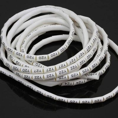 Umweltnormen-Identifikationsröhre 0,2 mm - 0,5 mm Dicke Wärmeschrumpf-Identifikationshülle