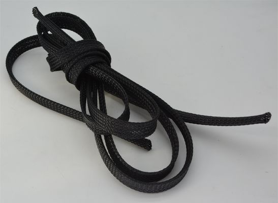 Hohe Flexibilität Erweiterbare PET geflochtenen Kabel Hülse 1,5 Zoll