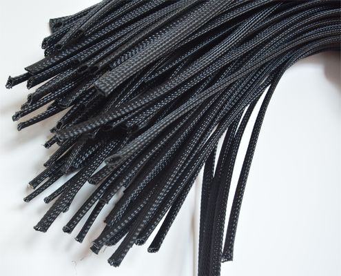 Hohe Flexibilität Erweiterbare PET geflochtenen Kabel Hülse 1,5 Zoll