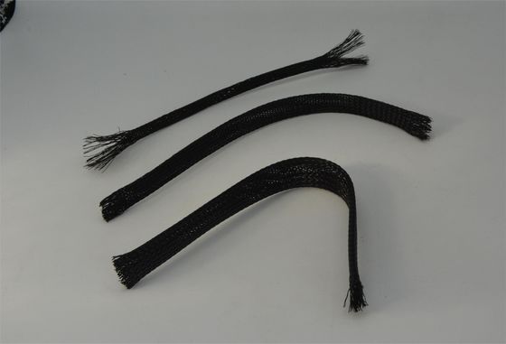 Flammschutzfestes PET-Flocken mit ausdehnbarem Geflecht