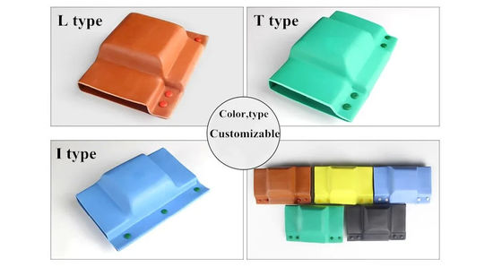 10 mm Breite Elektrikabelzubehör Busbar-Gelenkdeckel Typ I Typ L Typ T Typ Busbar-Deckel
