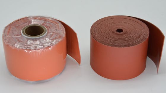6.3N/Cm Silikonkautschuk selbstklebendes Elektroband Feuchtigkeitsbeständigkeit