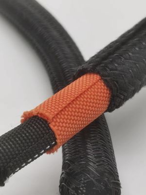Schwarz PET geflochten Selbstverpackung Hülle Hohe Flexibilität