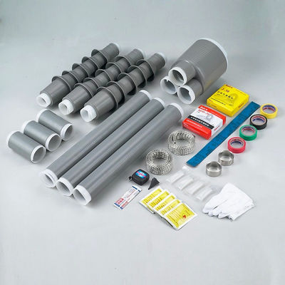 IEC 60502 Standard-Kaltschrumpftermination Kits 35KV Indoor / Outdoor Kaltschrumpf Splice Kits für Kabel Kaltschrumpf Kabelsiegelkits