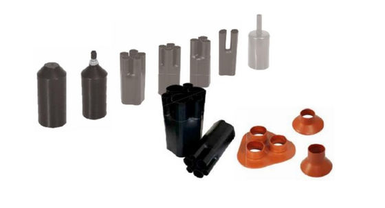 Geformte Formen RoHS Isolierte Wasserdichte Splitter Hitze Schrumpfbares Kabel Breakout