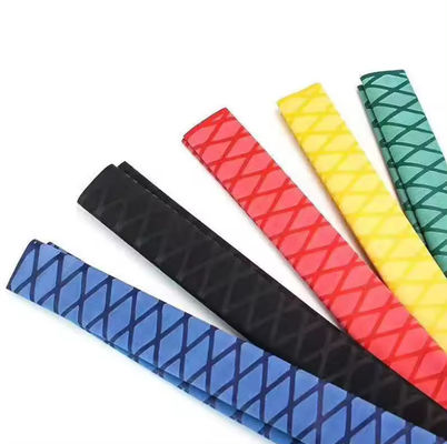 15 mm hohe Flexibilität Farbreiche rutschfeste Hitze schrumpfen Schleifenschlauchröhre für Badminton-Schläger