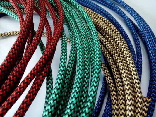 Selbstlöschbares PET-Flocken mit ausdehnbarem Streicharm