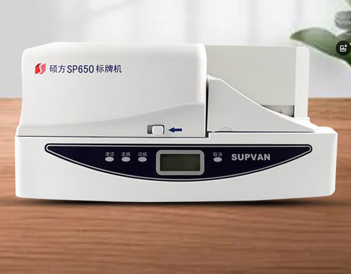 SP 650 PVC-Etikettendrucker Automatischer Kontinuierlicher Eintrag Telekommunikations-Stromkabel Listing Drucker
